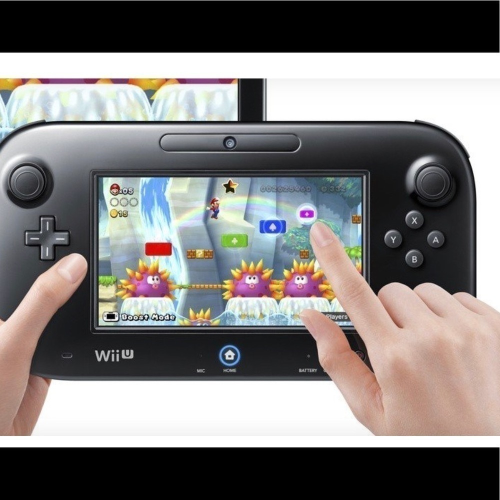 🕹HP🕹 NINTENDO Wii U 32GB Black Console GamePad COMPLETE W/4 Games. - Picture 12 of 12